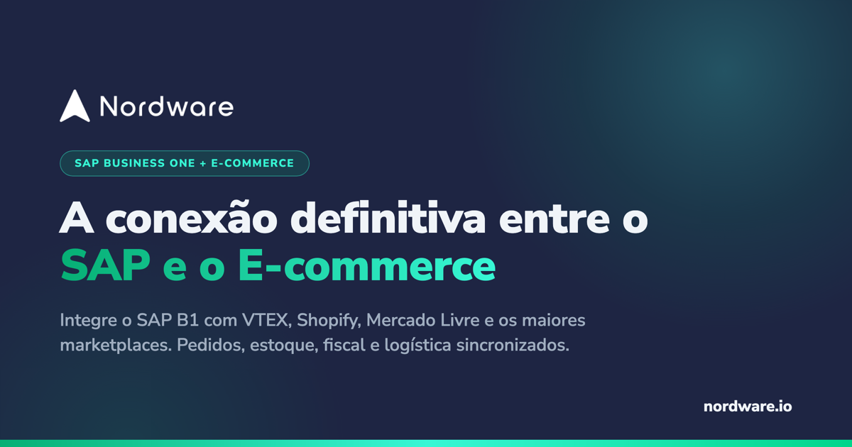 Nordware — integração SAP Business One com e-commerce